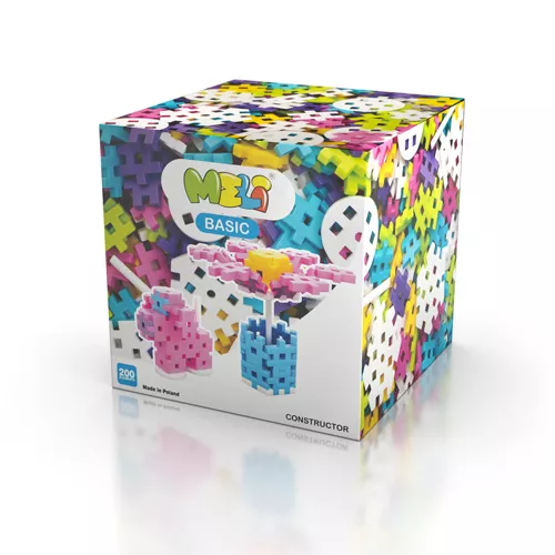MELI basic 200pcs CONSTRUCTOR PINK